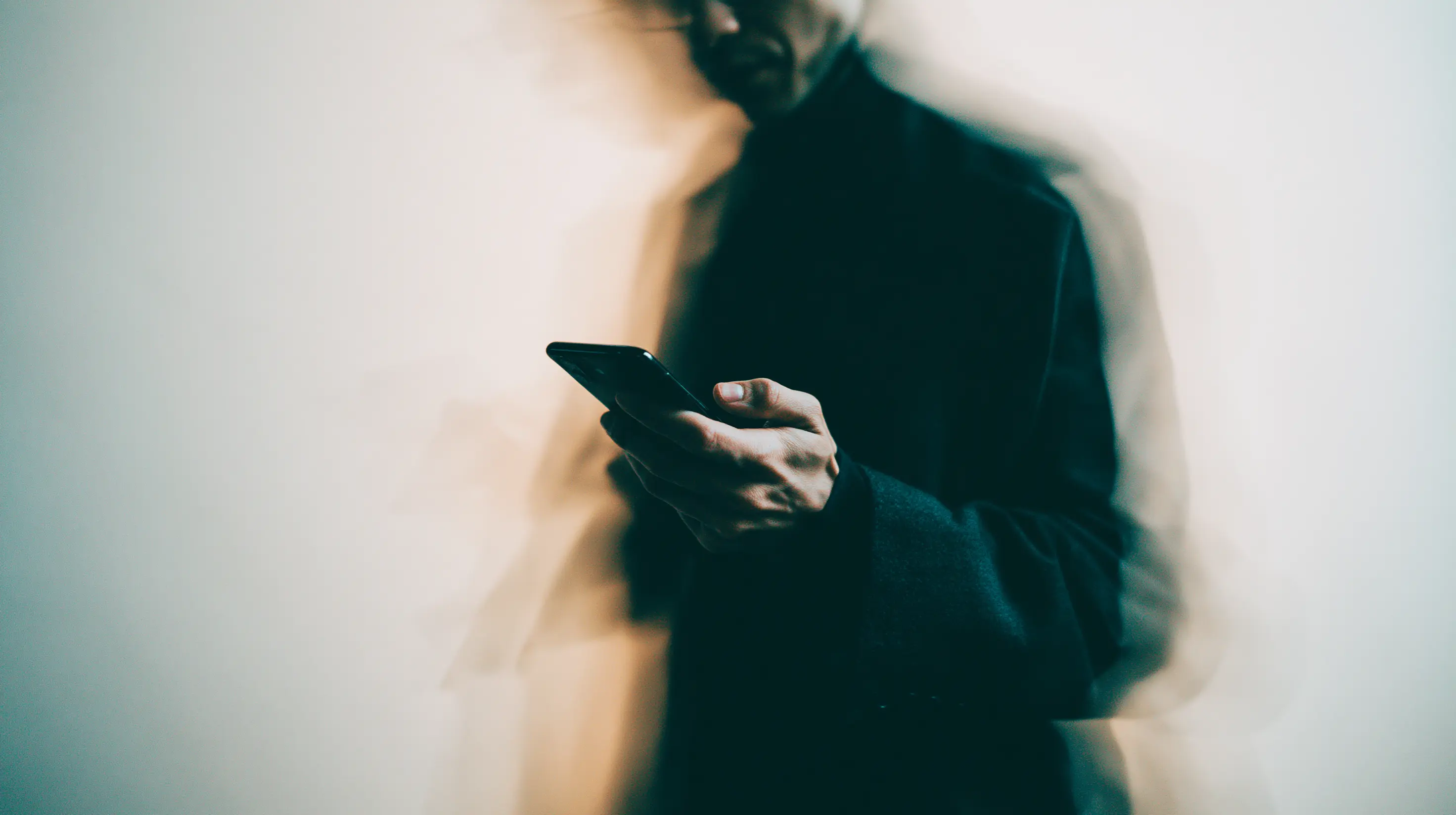 Klient korzystający z telefonu